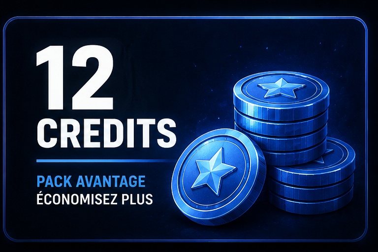 12 CREDITS MODIFICATION DE FICHIERS